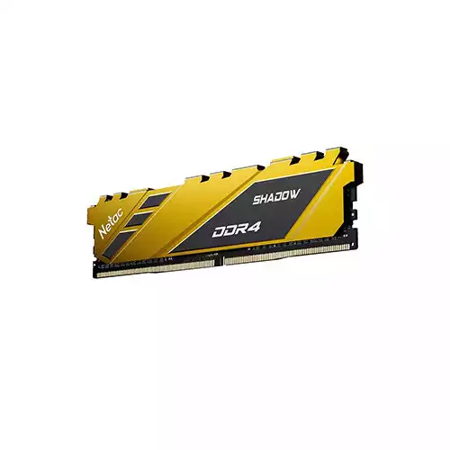 Netac Shadow 8GB DDR4 3200MHz Desktop RAM - Yellow