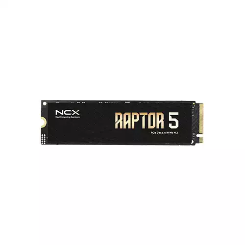 NCX Raptor 5 1TB PCIe 5.0 x4 NVMe SSD With DRAM and SLC Cache